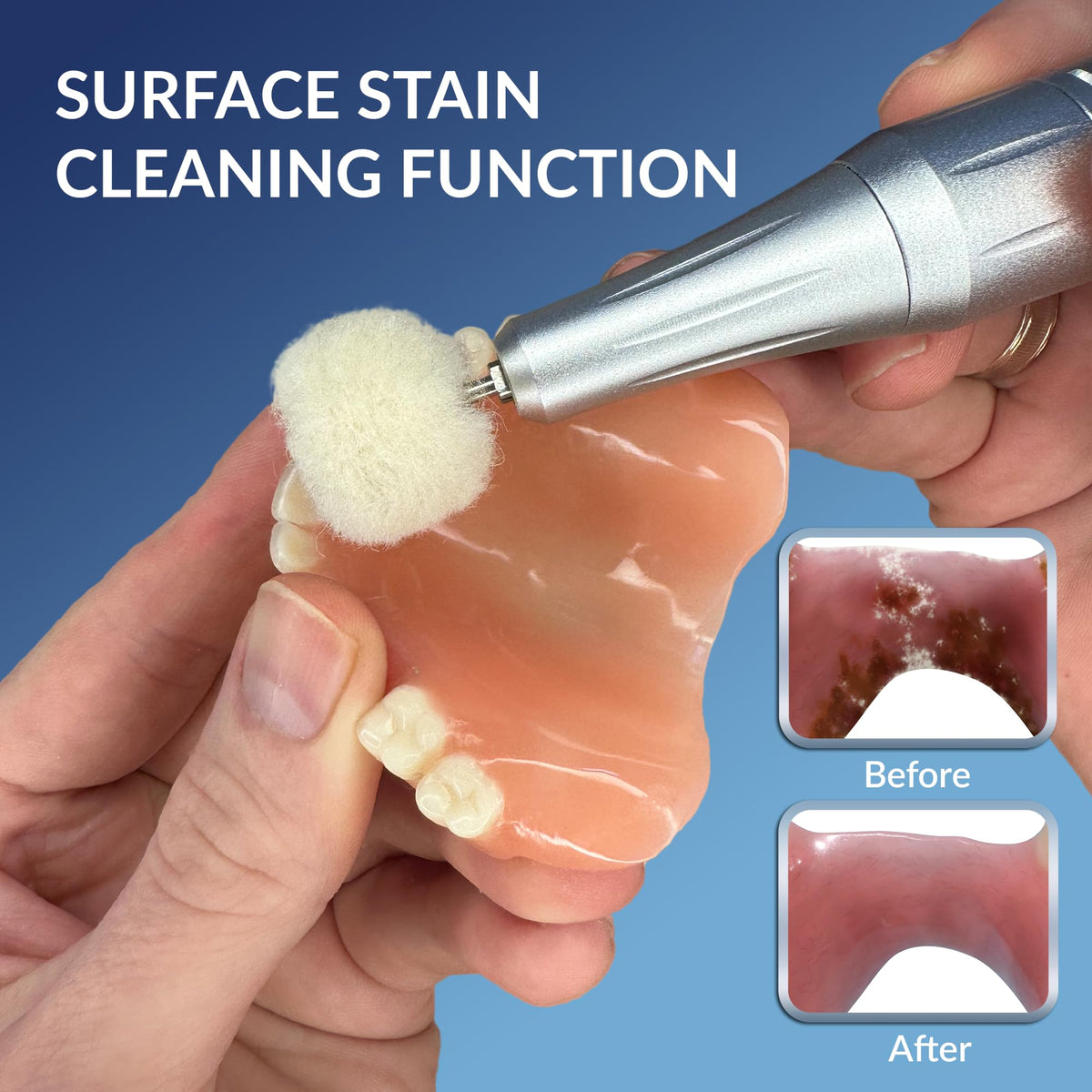 LadaBe inner surface cleaning for tight, hidden areas.