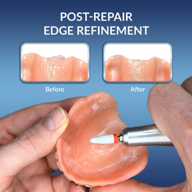 LadaBe polishes repair zones to remove excess material.
