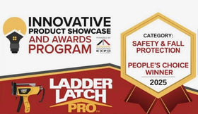 Ladder Latch Pro is lightweight and portable for quick jobs.