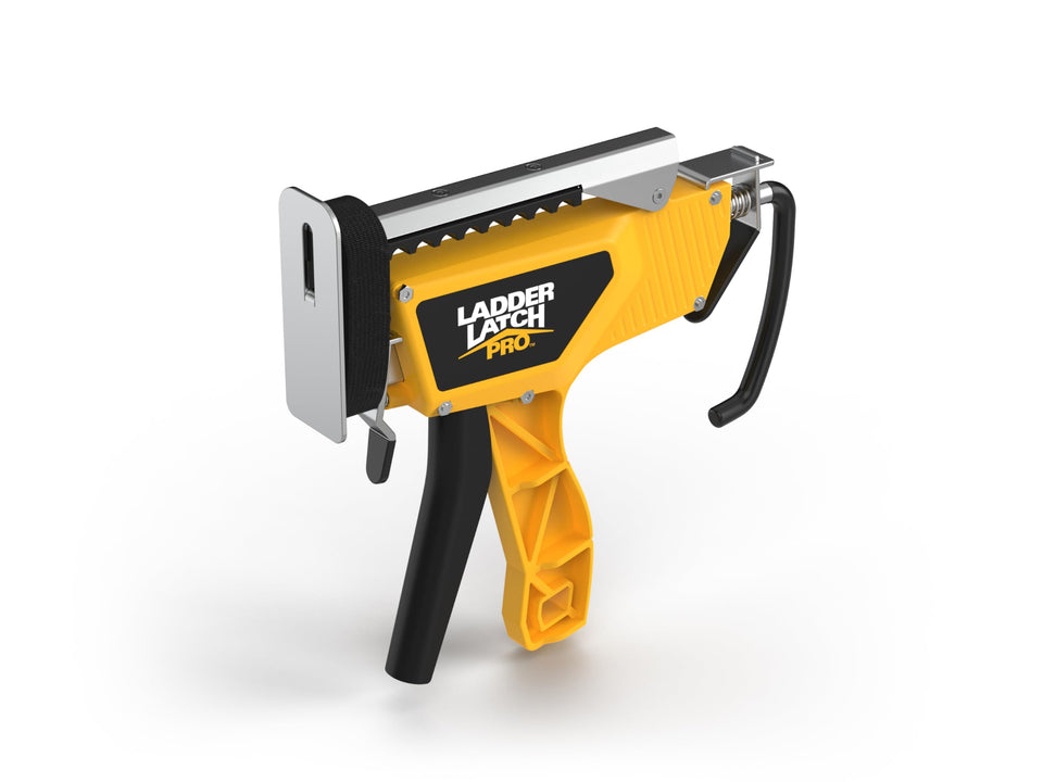 Ladder Latch Pro secures ladder stability for safer roof work.