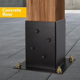 LADECH concrete anchors ensure secure fixes on stone or concrete surfaces.