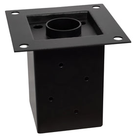 LADECH 4x4 post anchor fits 3.5 by 3.5 inch posts.