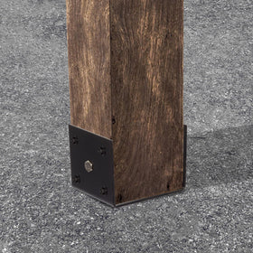 LADECH four-pack provides ready-to-use fence post anchors.
