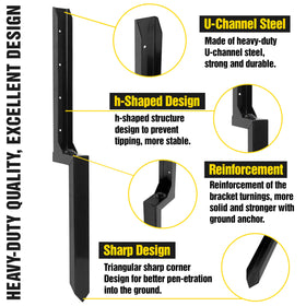 LADECH installation-ready kit with hammer and drill for quick setup