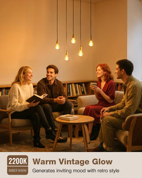 Lafoy vintage lighting enhances warm ambience in living spaces