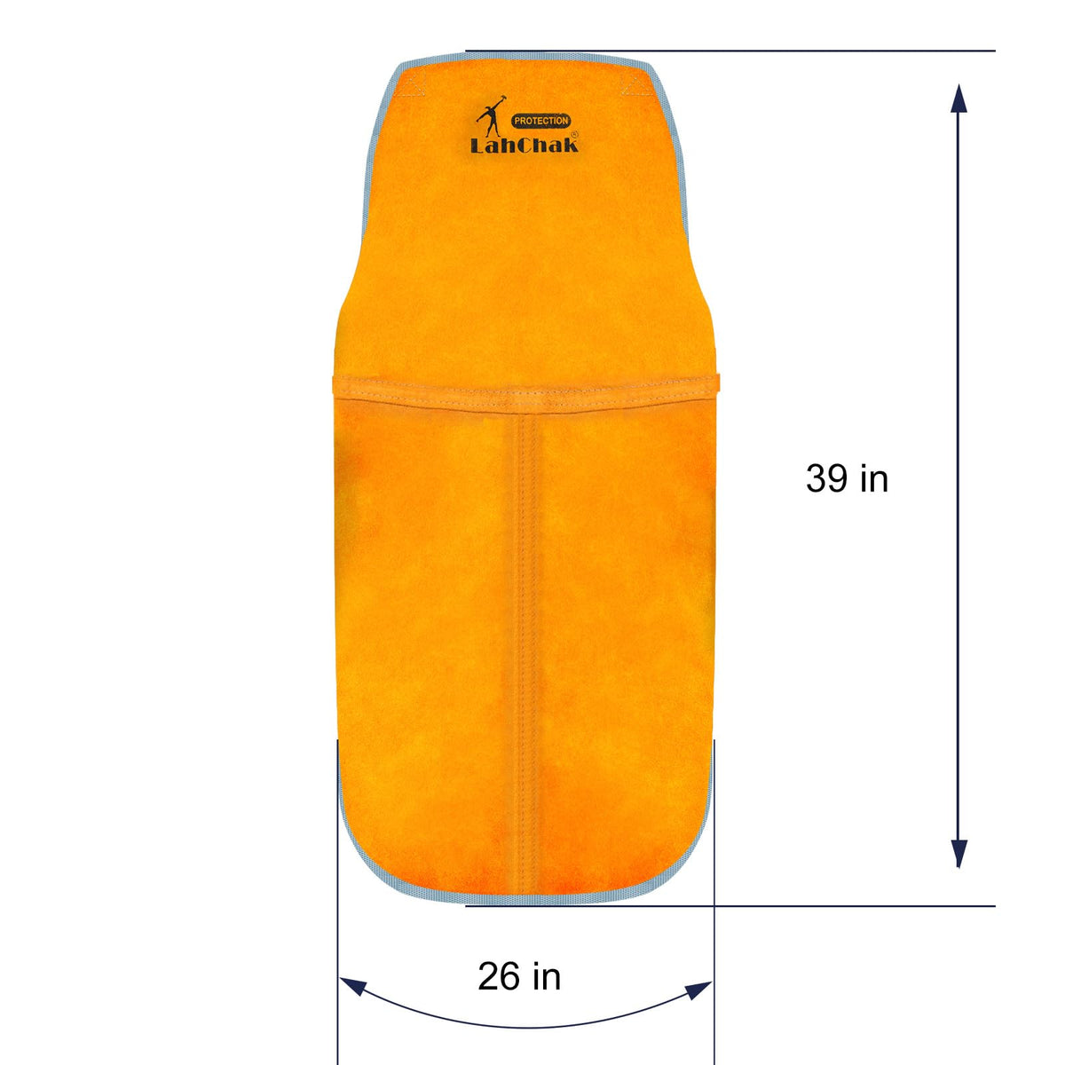 LahChak Leather Work Shop Apron pocket detail for quick tool access.