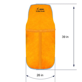 LahChak Leather Work Shop Apron pocket detail for quick tool access.