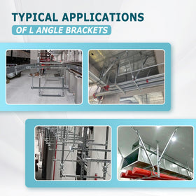 LAICCUM 4-pcs bracket pack designed for quick, repeatable mounting.