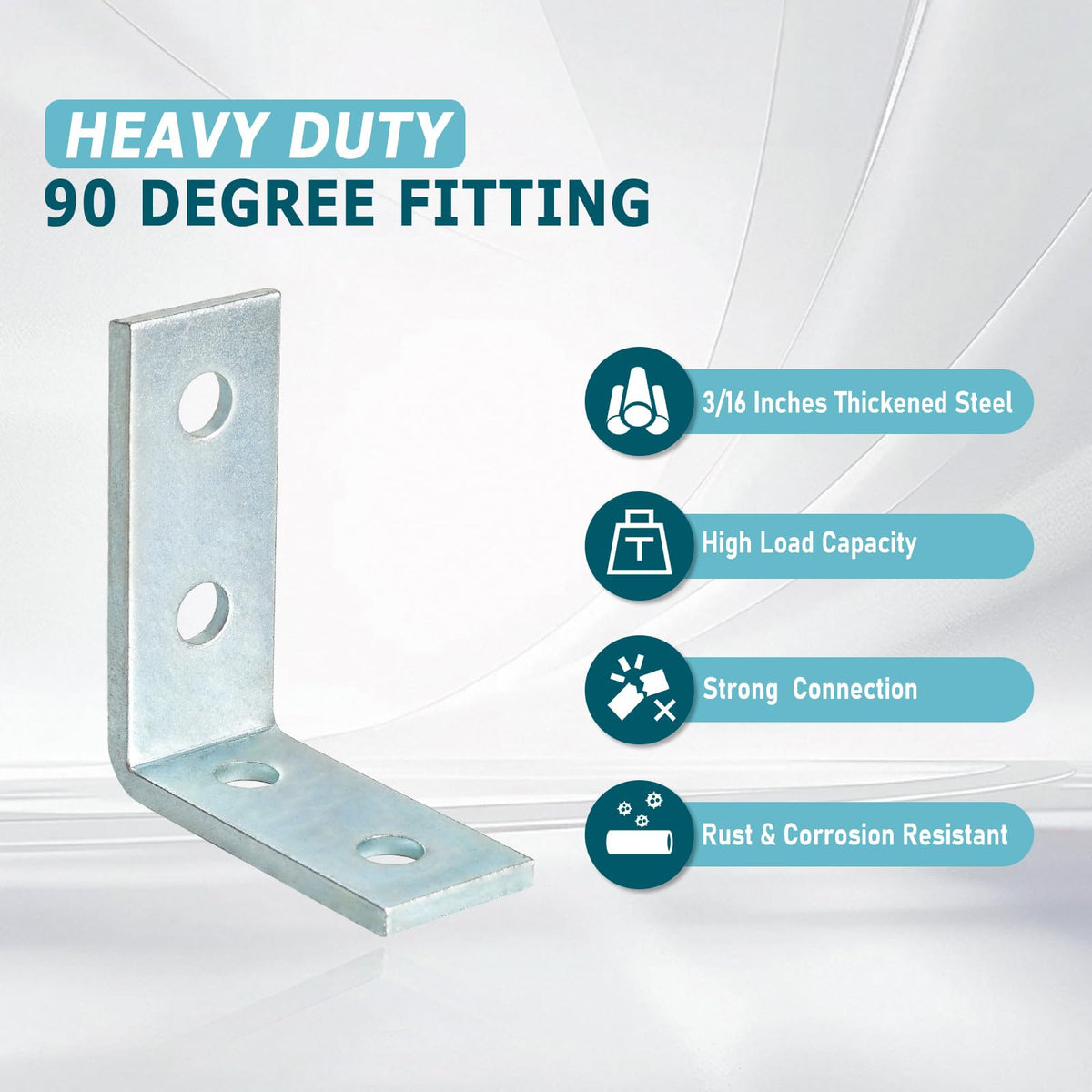 LAICCUM strut channel assembly with sturdy connections for modular builds.