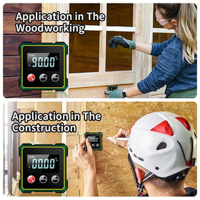 Laidawei inclinometer display readout visible in any workshop light