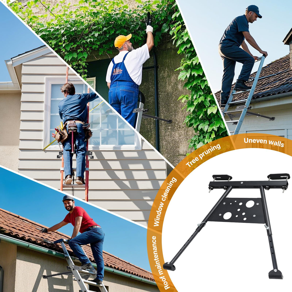 LAIDER HEROS rotating locking knob secures the stabilizer in place during operation.