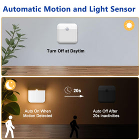 LAIDOLAILA warm glow night light ideal for cabins and hallways.