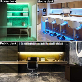LAIFUNI aluminum-profile LED bar adds elegant cabinet lighting