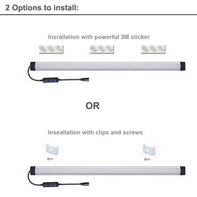 LAIFUNI IP50-rated under-cabinet light for safe indoor use