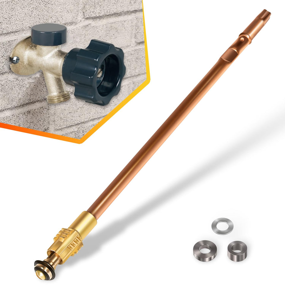 LAIKOU stem assembly 12in length for precise fit on Mansfield-style hydrants.