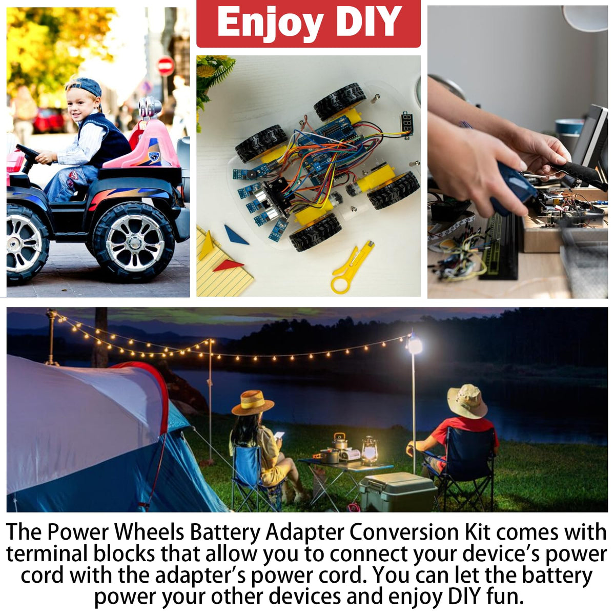 Laimiao multi-use adapter enables RC cars, robotics, and portable lights