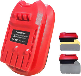 Laimiao DM18MAN adapter close-up highlighting compact design for versatile tool use.