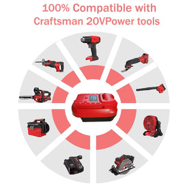 Laimiao DM18MAN adapter fireproof ABS construction supports durable use.