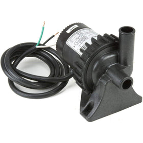 Laing Watkins E5 front view pump for low-flow hot tub circulation improves water clarity.