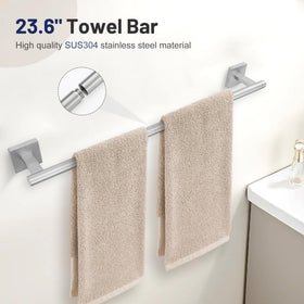 Lairuier toilet paper holder providing convenient access and a clean look.