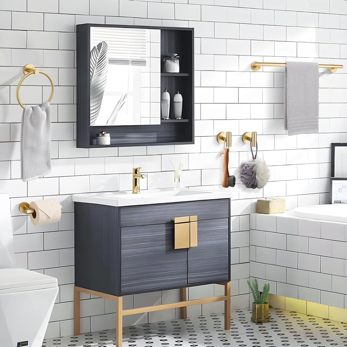 Lairuier hidden screw design creates a clean look