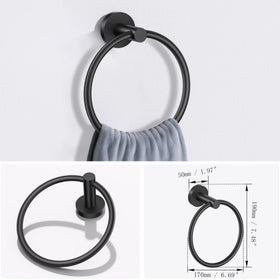 Lairuier toilet paper holder keeps essentials within reach with style.