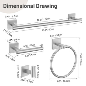 Lairuier SUS304 stainless steel resists humidity and corrosion in bathrooms.