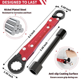 LAISGOO compression-sleeve puller aids ferrule work in hard-to-reach areas.