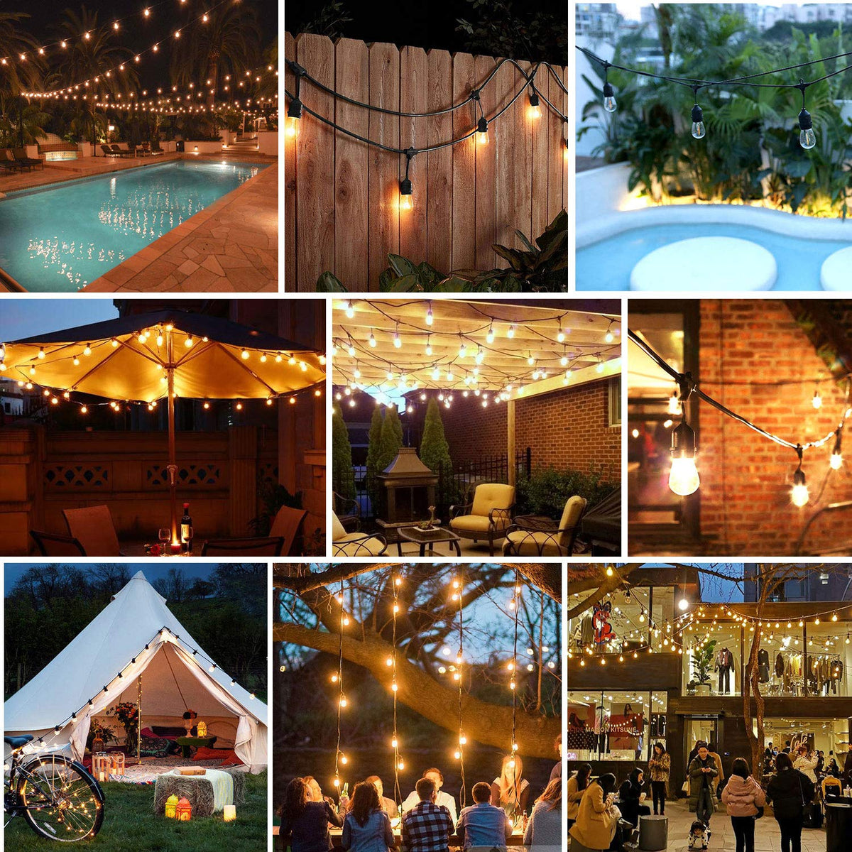 Lakumu linkable sets up to 35 for large outdoor areas.