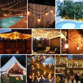 Lakumu linkable sets up to 35 for large outdoor areas.