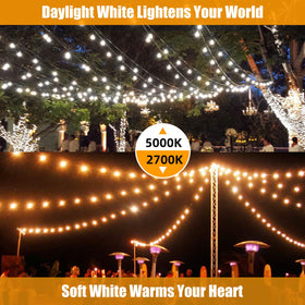 Lakumu warm glow suits cafes, gardens, and wedding decor.