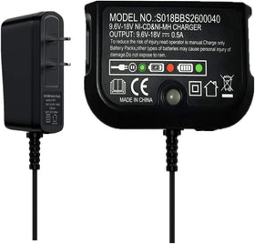 LALAFO BD 18V charger compatible with NiCad/NiMh packs, compact and efficient charging