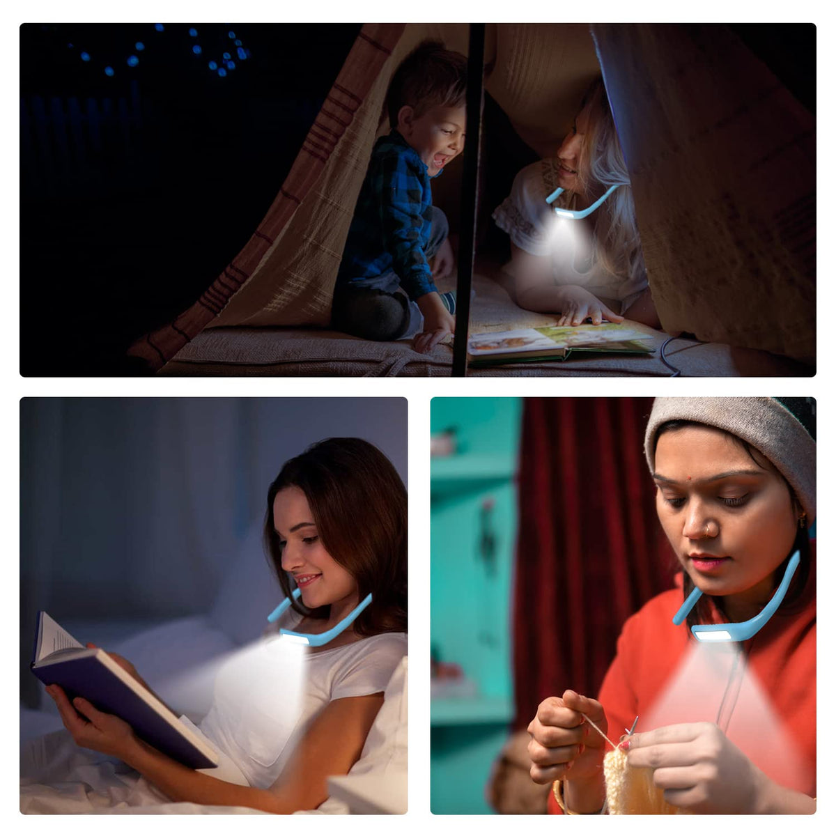 LALAKU bedside-use light supports reading repairs and crafts