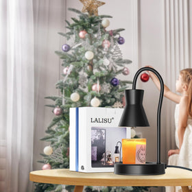 LALISU candle warmer lamp black modern design enhances any room