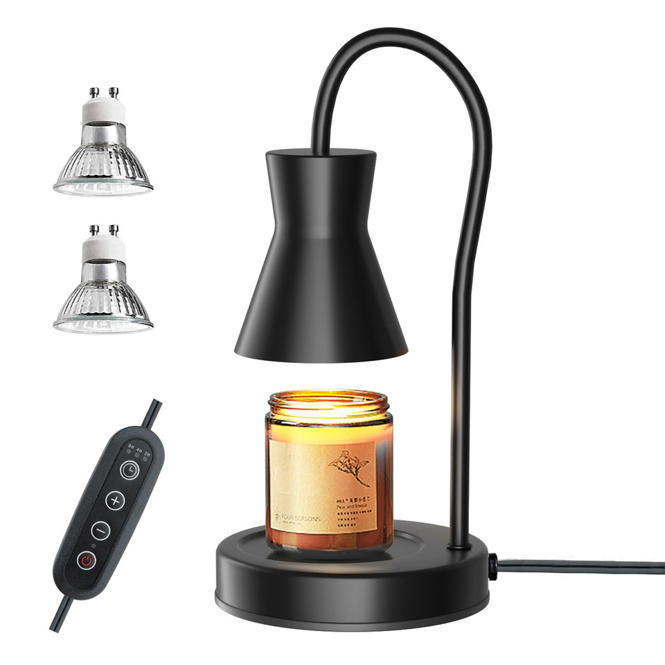 LALISU candle warmer lamp with dimmer control for adjustable melting