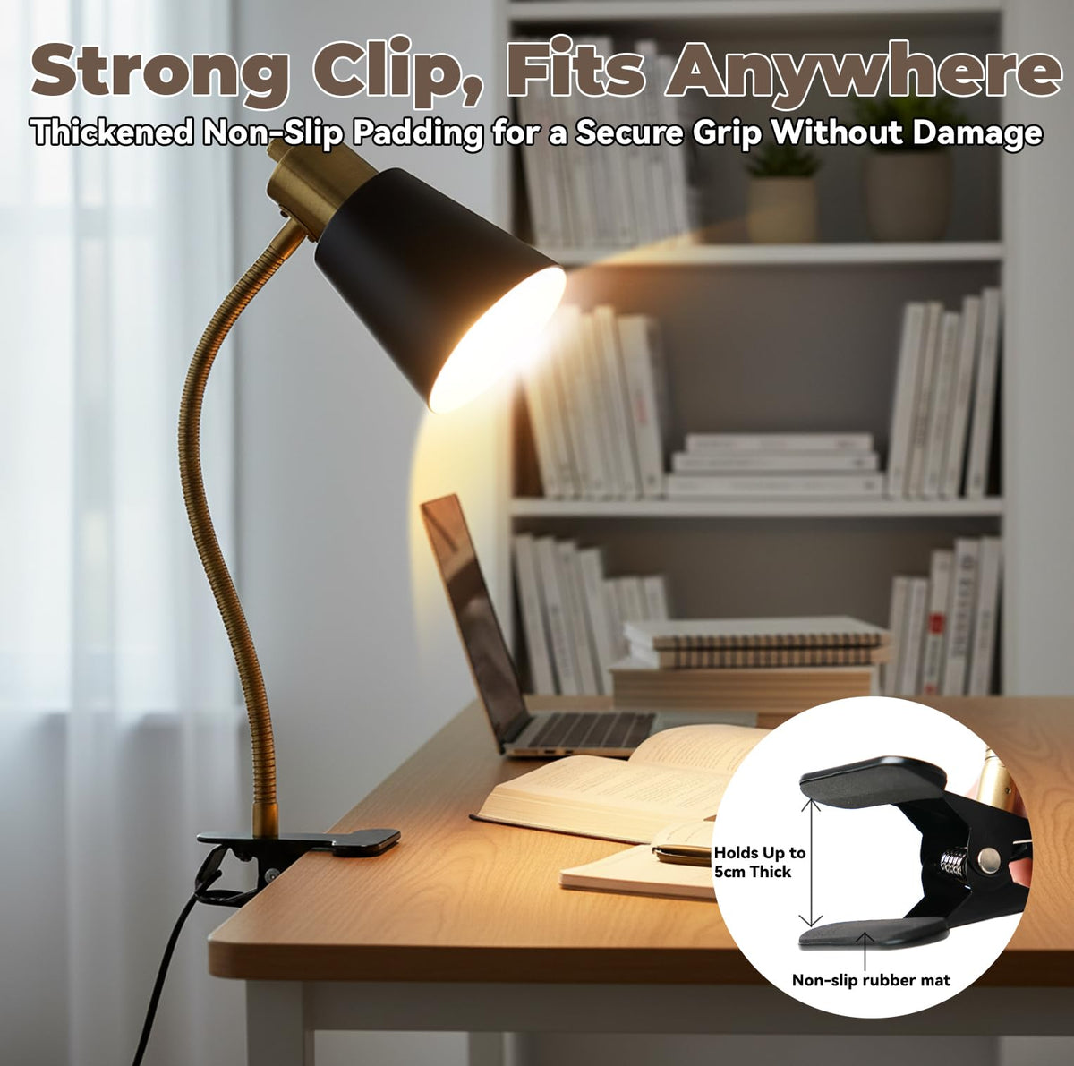 LALISU three-way lighting modes for tasks and focus.