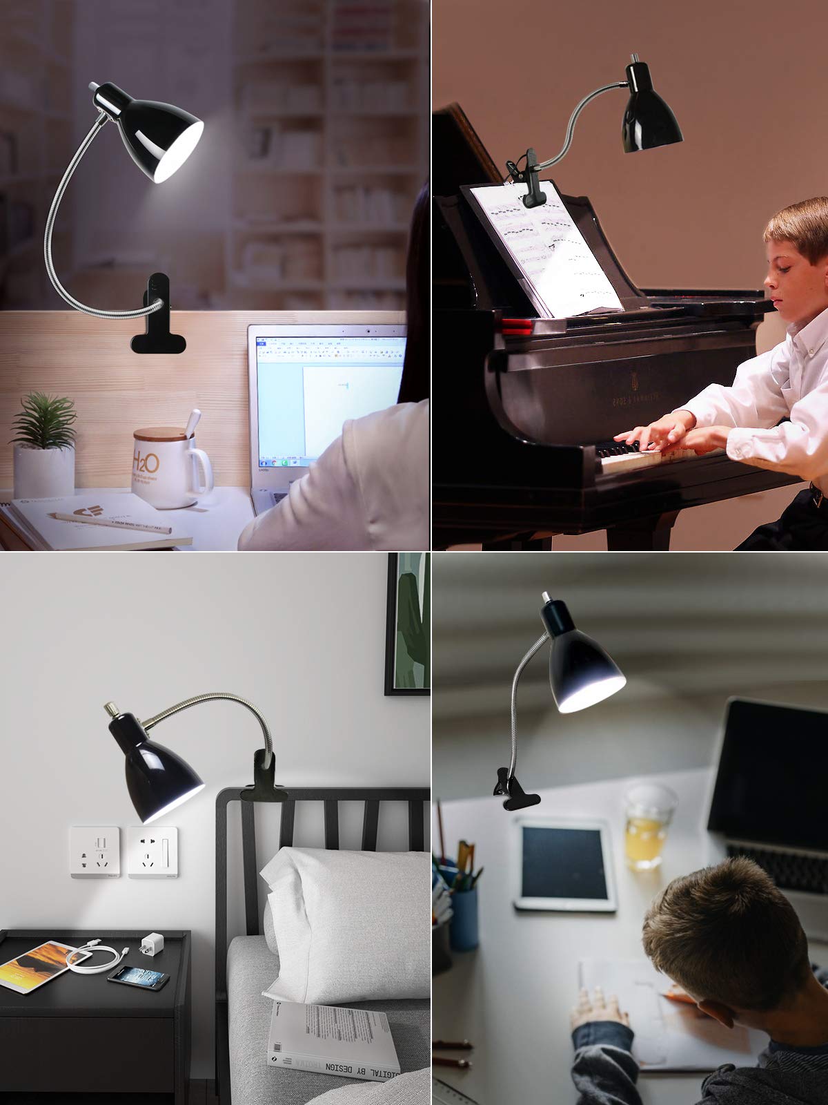 LALISU energy-saving clip lamp helps lower electricity costs