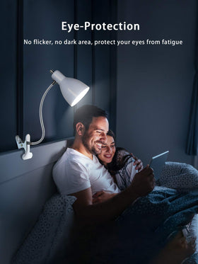 LALISU eye-protection LED bulb reduces glare during reading.