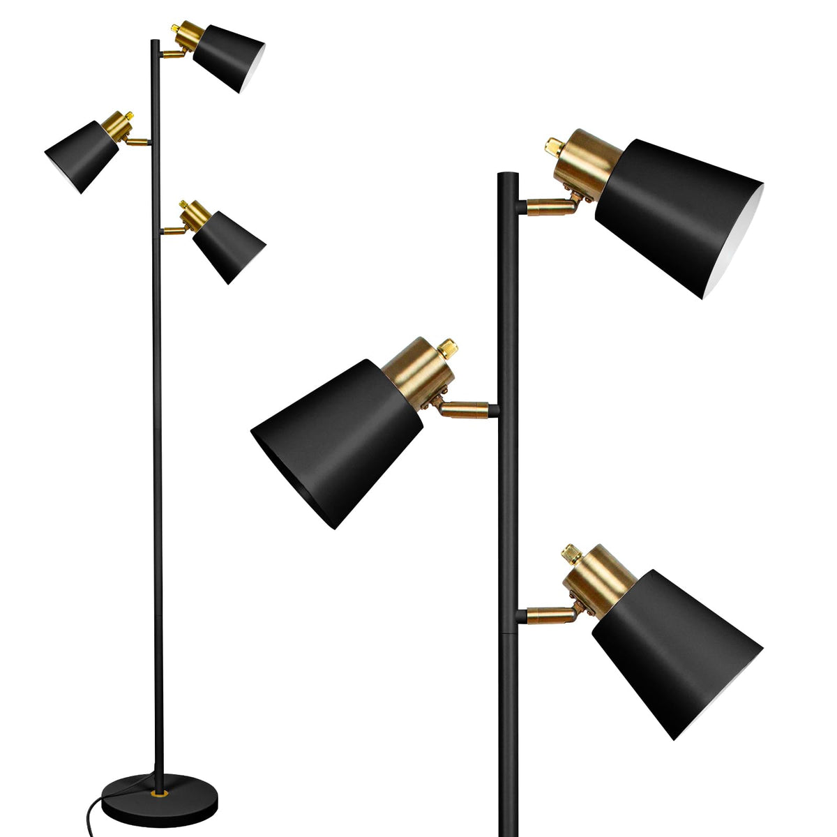 LALISU Tree Floor Lamp room setup for living room or bedroom use.
