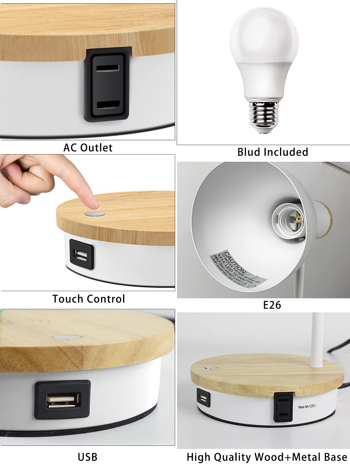 LALISU USB port keeps devices powered while you work
