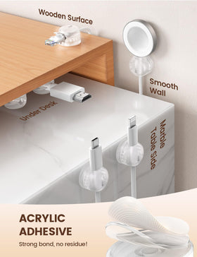 Lamicall no-residue acrylic adhesive backing on smooth surface
