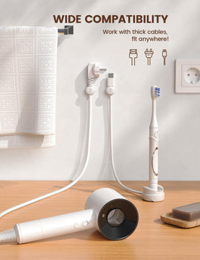 Lamicall durable ABS cord clip with smooth spring action