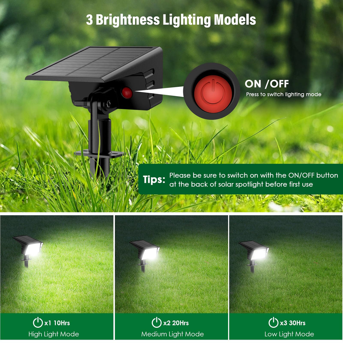 LAMKEEP solar panel delivers a wide 120-degree angle for better sun capture.