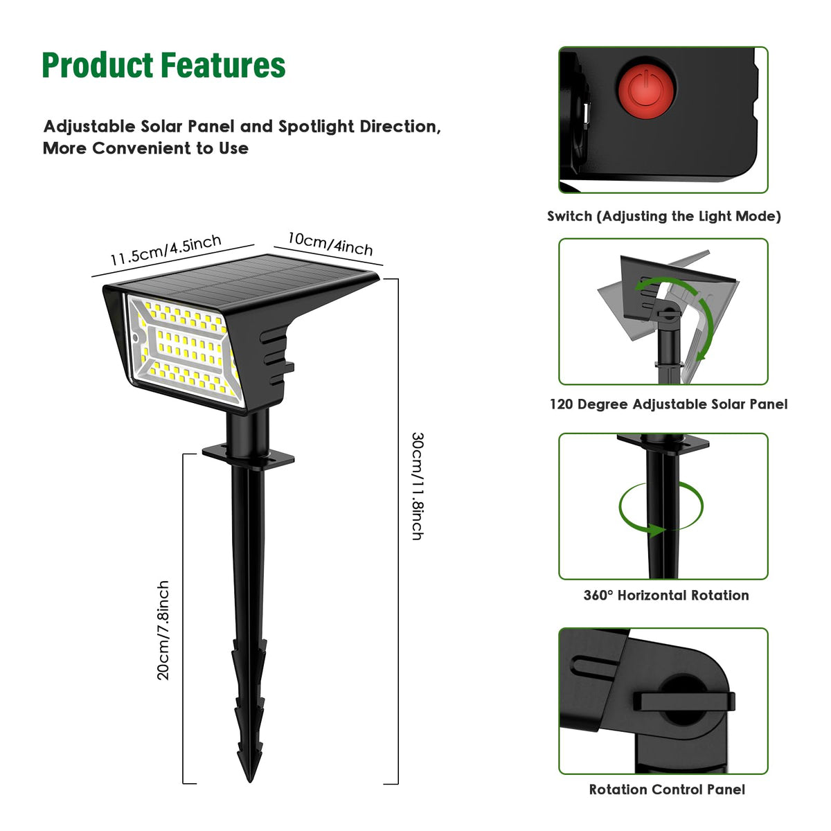 LAMKEEP weatherproof outdoor lighting provides reliable illumination in any season.