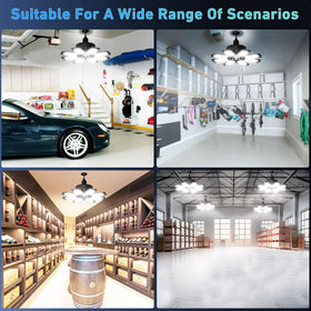 LAMLAMCK versatile garage light suitable for workshops, warehouses, and more