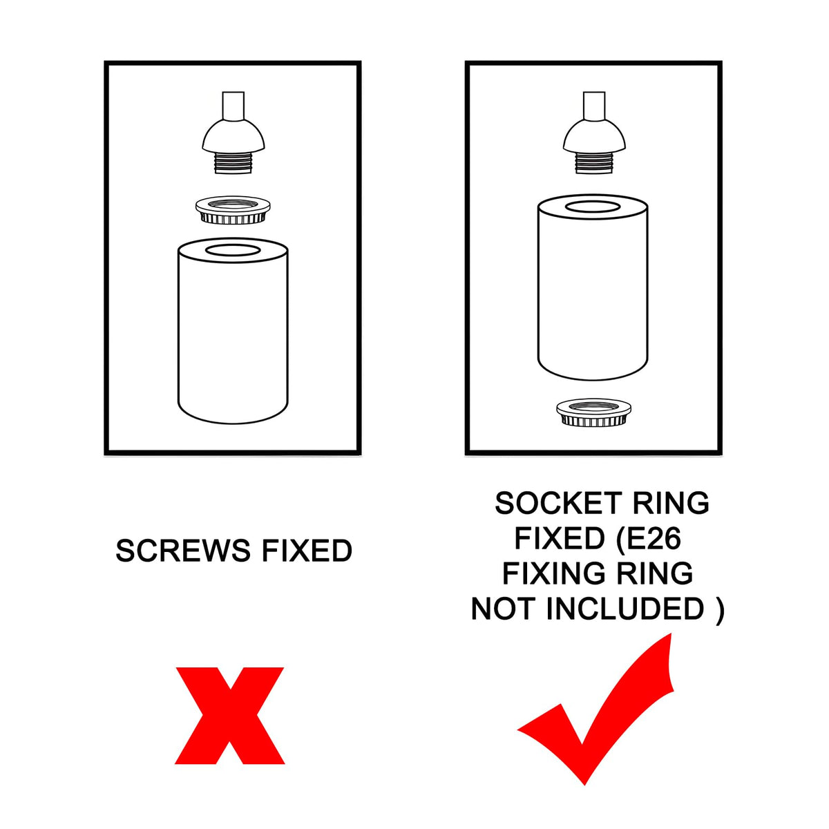 Lamp Yu glass shade is easy to install and remove for routine lighting refresh.