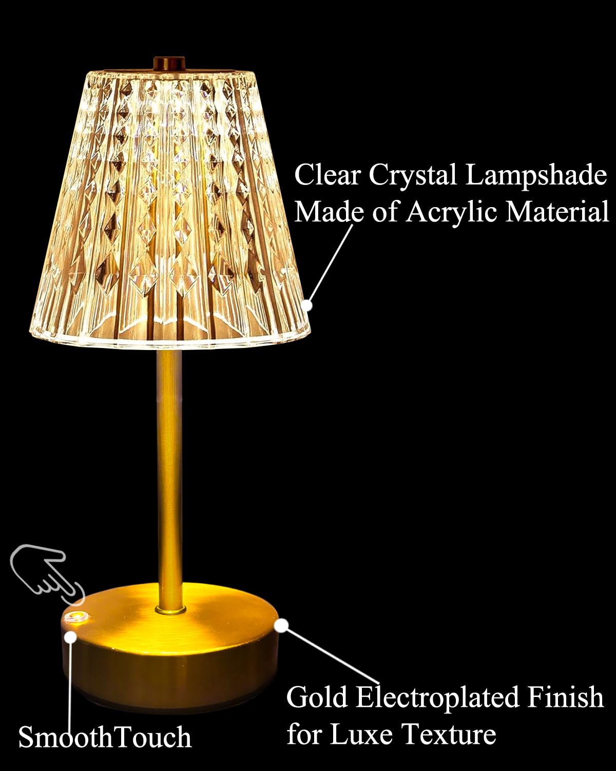 LamparaDecor outdoor patio lamp provides warm glow for evenings.