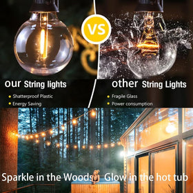 Lampat suitable for indoor-outdoor lighting on decks, patios, and pergolas