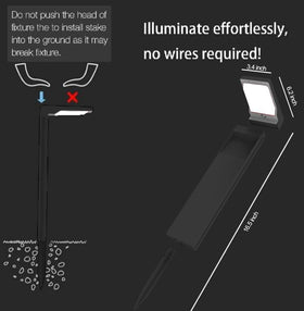Lampat durable ABS lights endure all weather, brightening driveways and gardens.