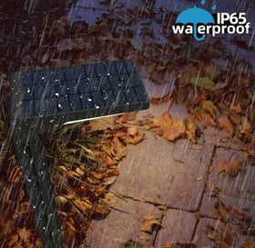 Lampat IP65 outdoor path lights withstand rain and snow while guiding feet.